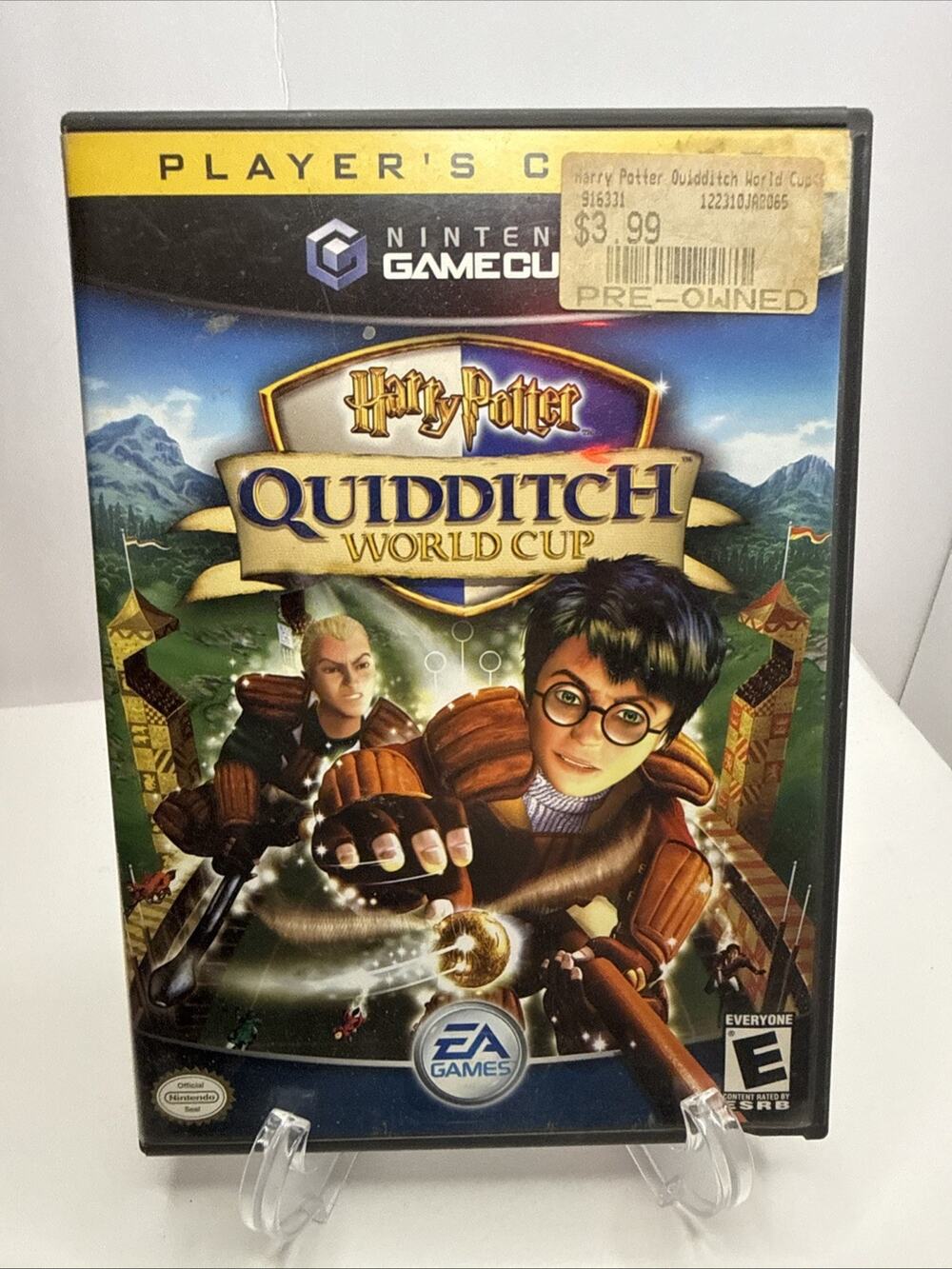 Harry Potter: Quidditch World Cup GameCube Player's Choice (Scratched Disc)